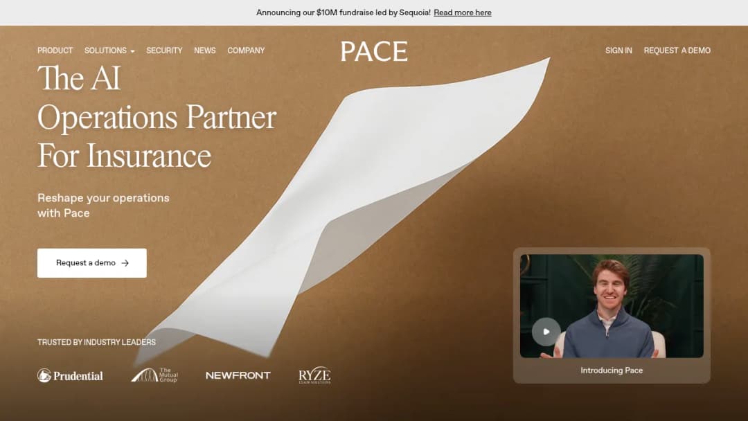 Pace screenshot