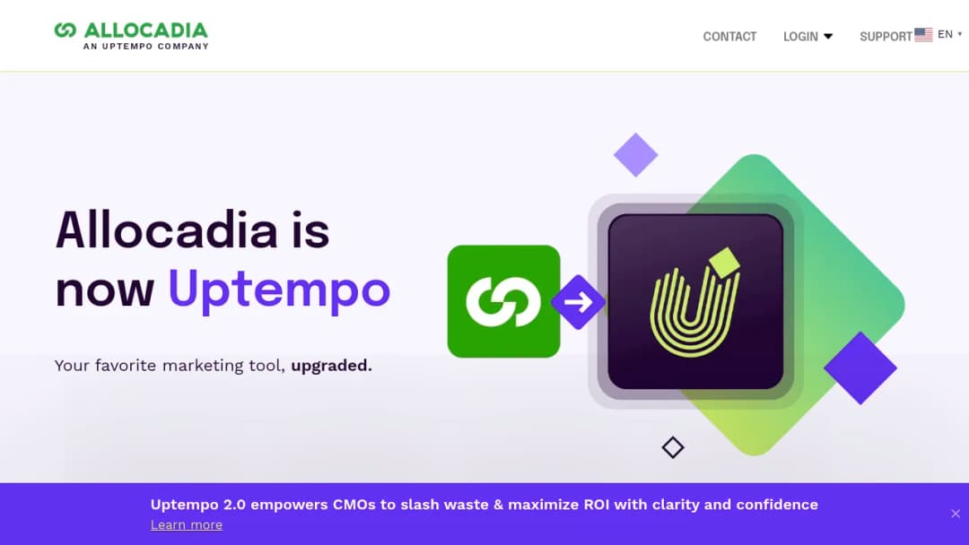Allocadia screenshot