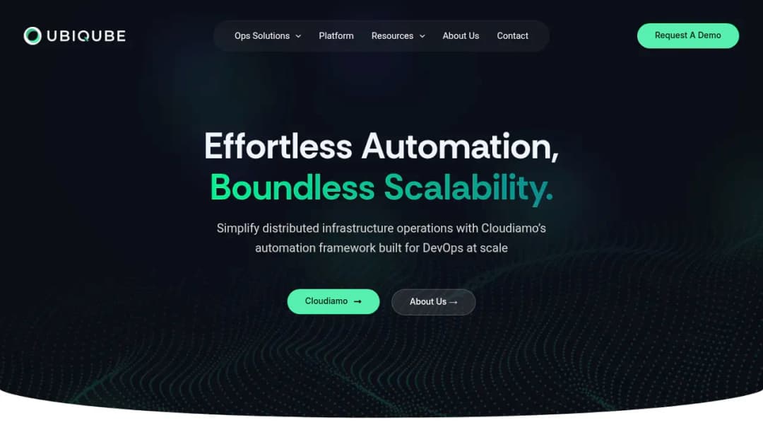 UBiqube screenshot