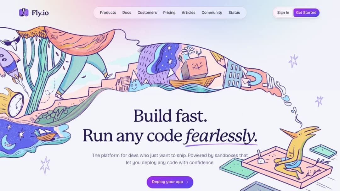 Fly screenshot