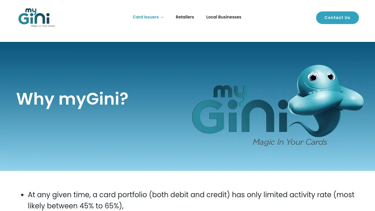 myGini screenshot
