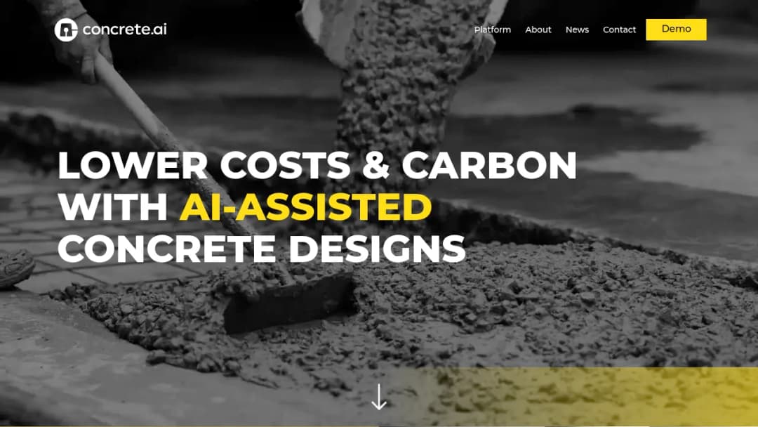 concrete.ai screenshot