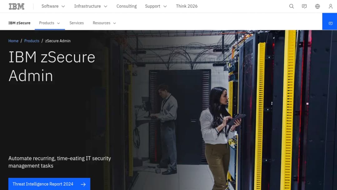 IBM zSecure Admin screenshot