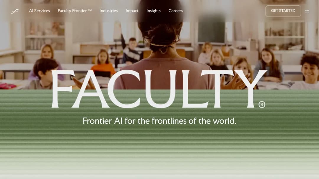 Faculty screenshot