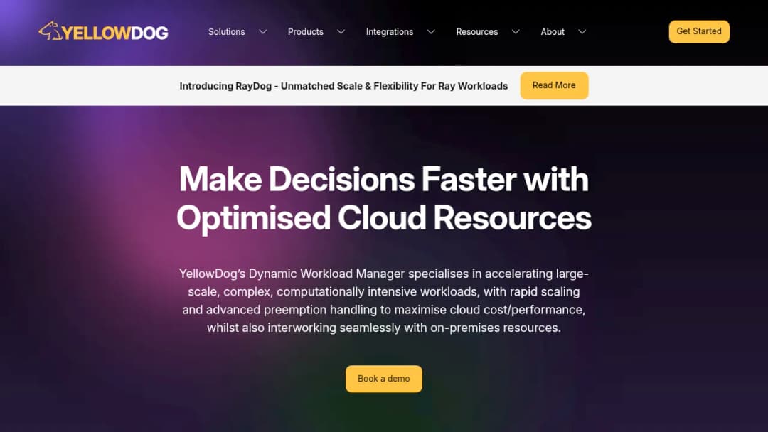 YellowDog screenshot