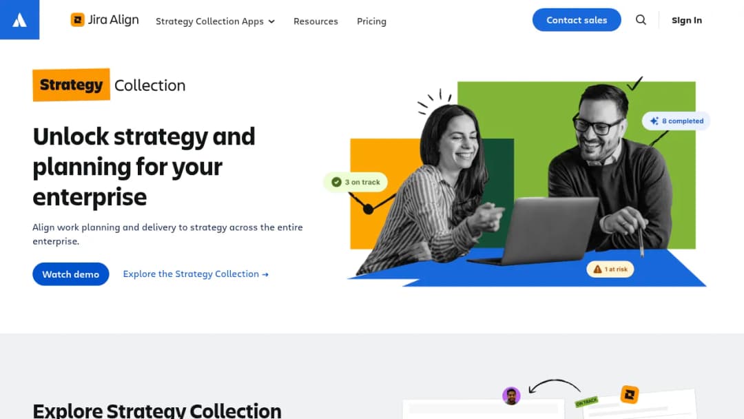 Atlassian Jira Align screenshot