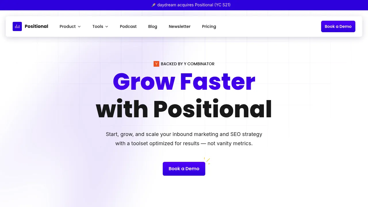 Positional screenshot