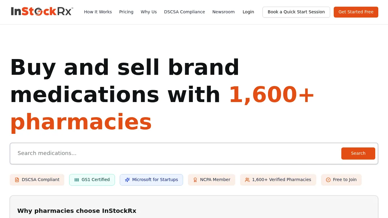 InStockRx screenshot