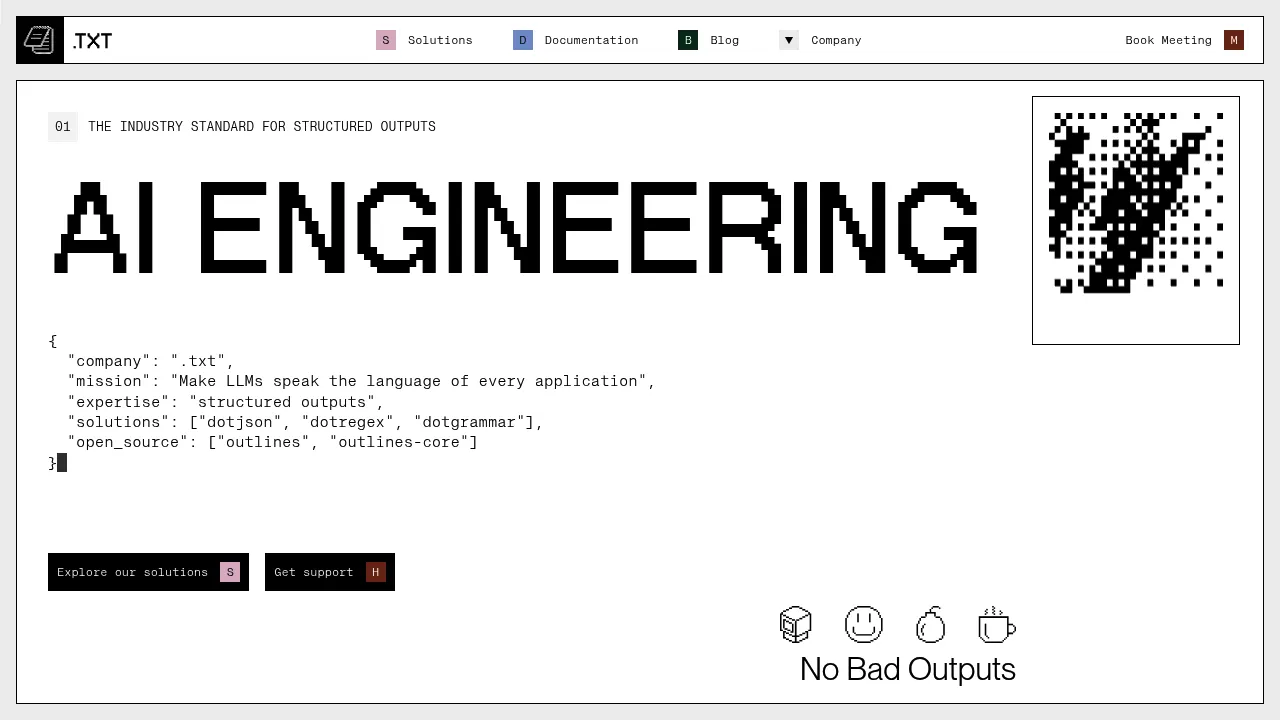 Dottxt screenshot