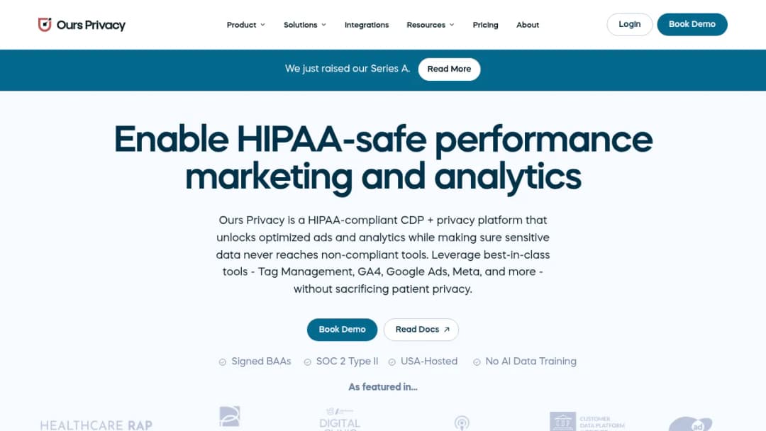 Ours Privacy screenshot