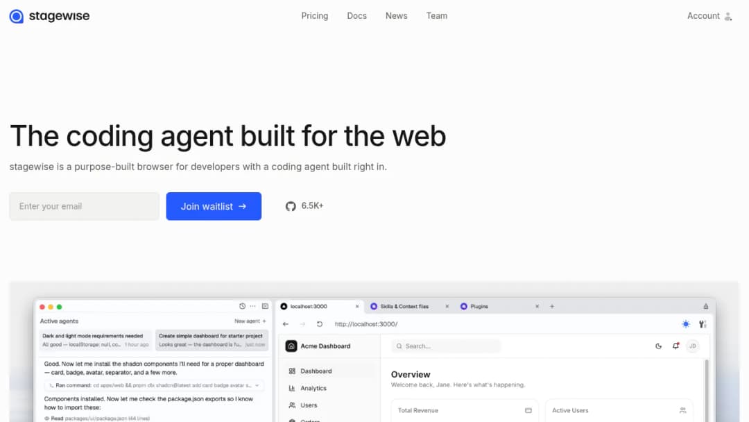 stagewise screenshot