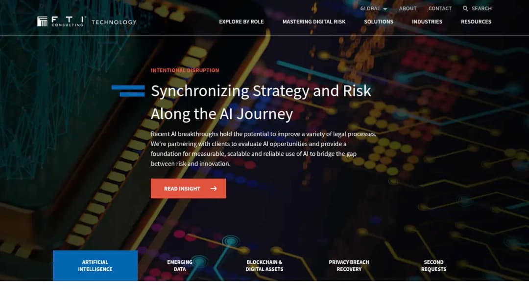 FTI Technology screenshot