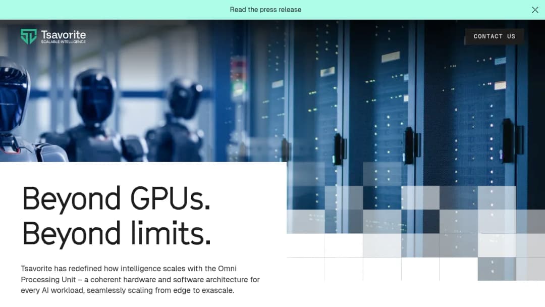 Tsavorite Scalable Intelligence screenshot