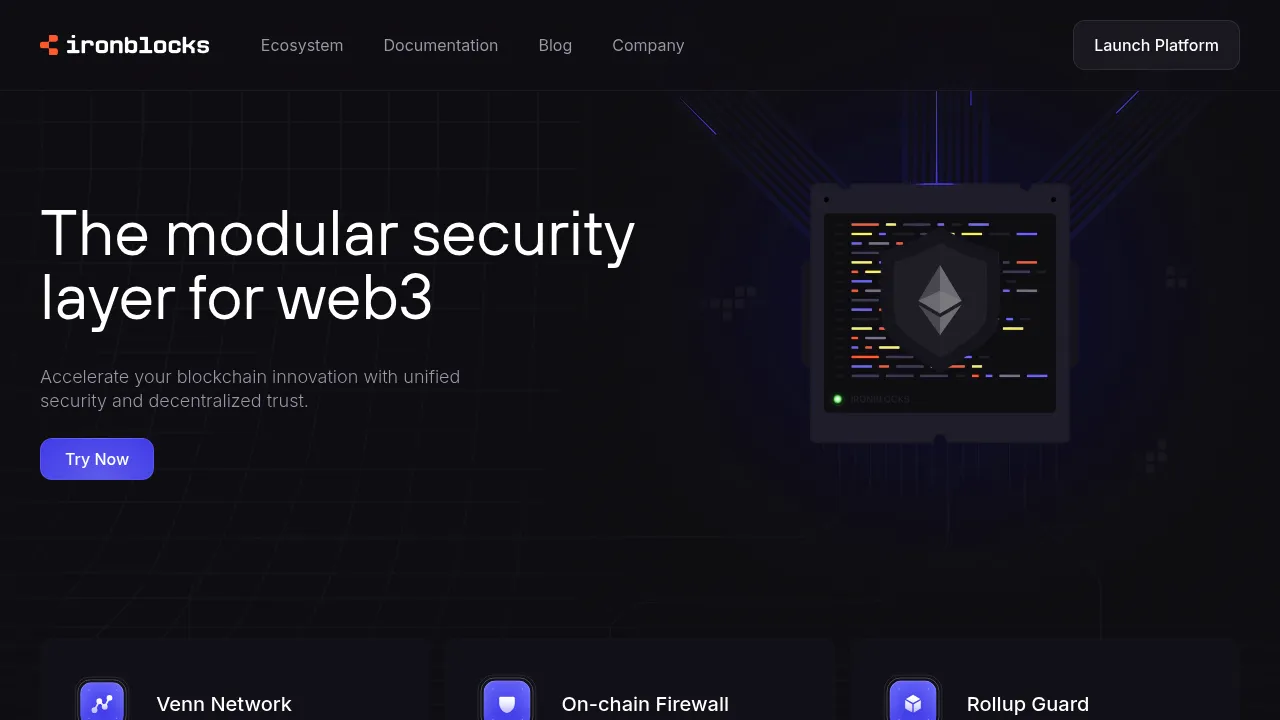 Ironblocks screenshot