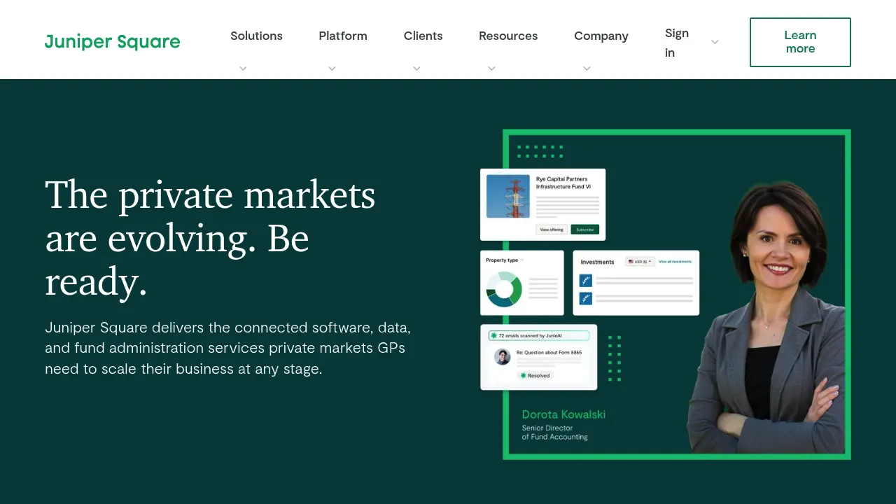Juniper Square screenshot