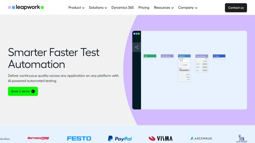 Leapwork screenshot