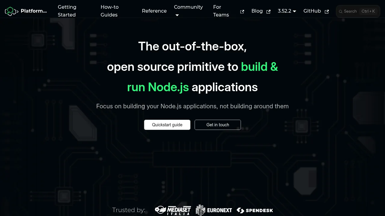 Platformatic screenshot