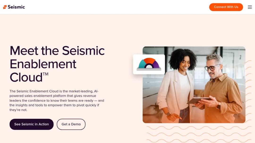Seismic Enablement Cloud screenshot