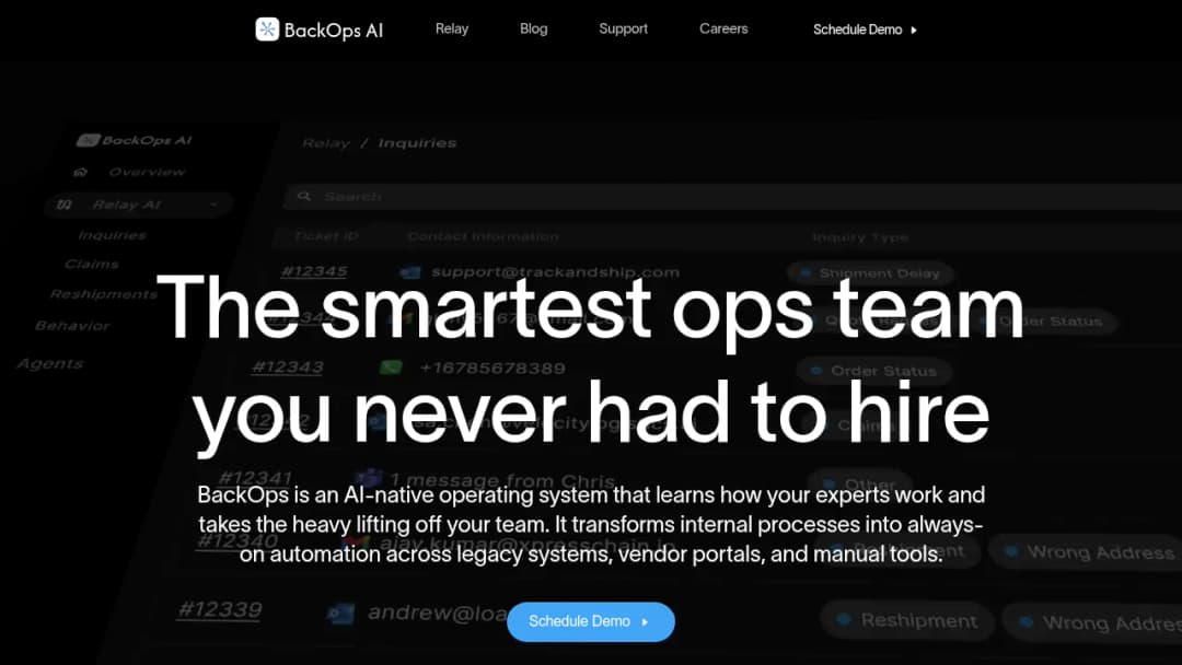 BackOps AI screenshot
