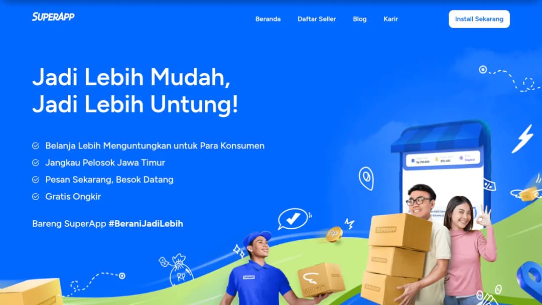 SuperApp screenshot