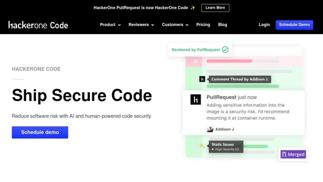 PullRequest screenshot