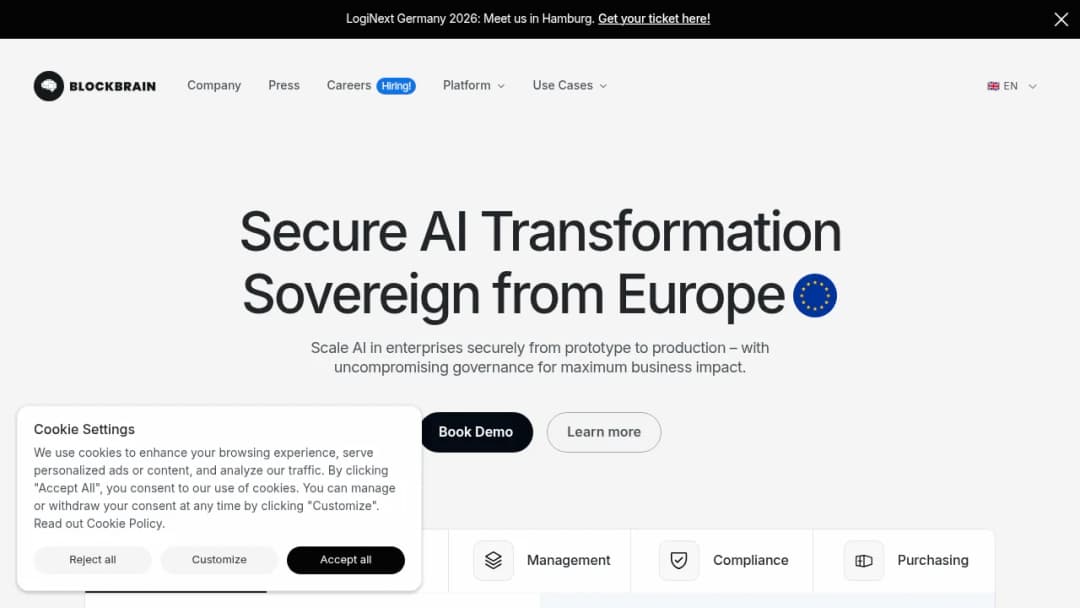 Blockbrain screenshot