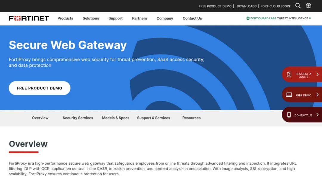 Fortinet Unified SASE screenshot