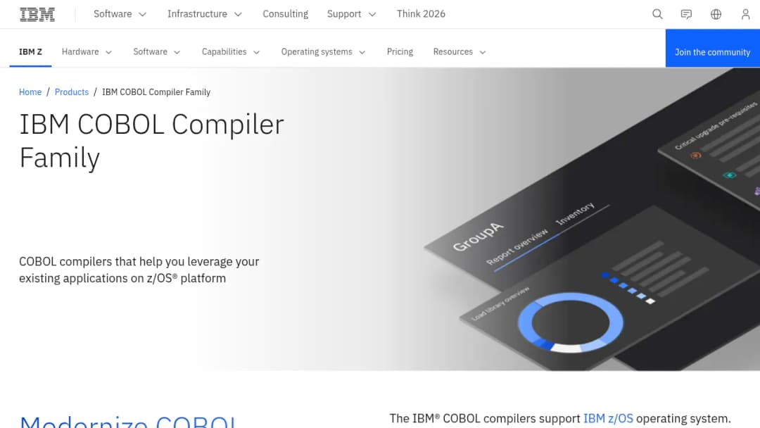 IBM Cobol Compiler Family screenshot