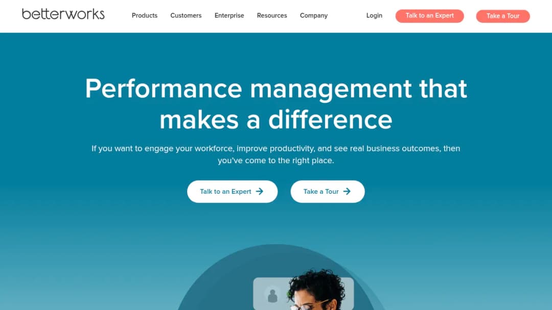 Betterworks screenshot
