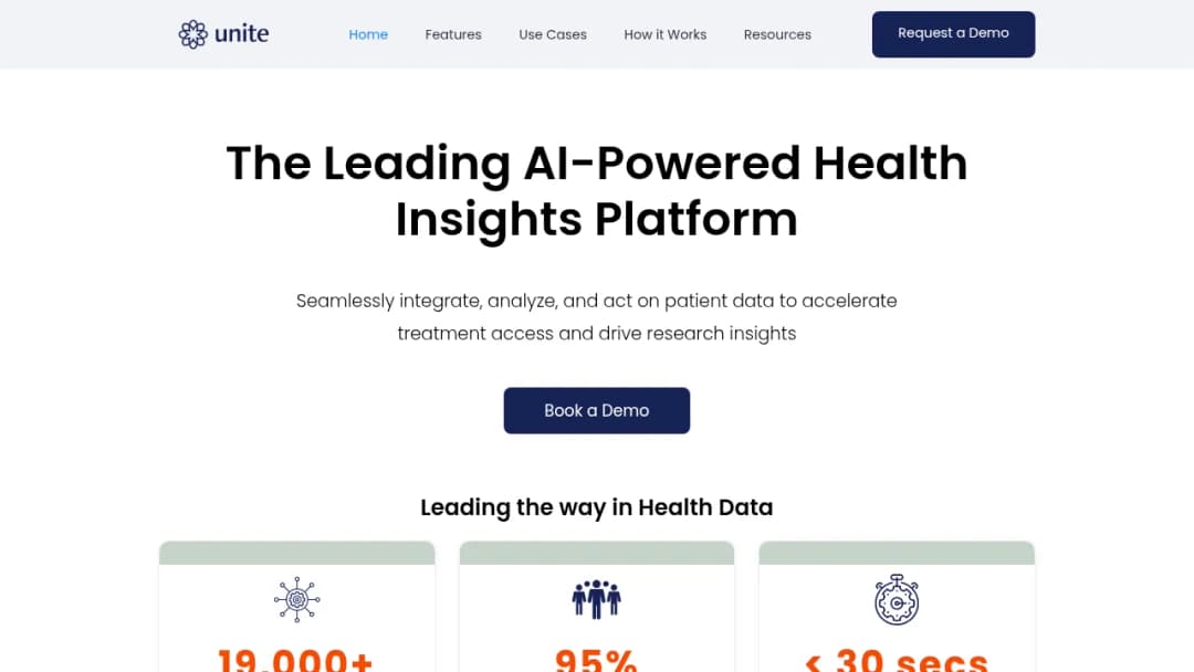 Unite Genomics screenshot