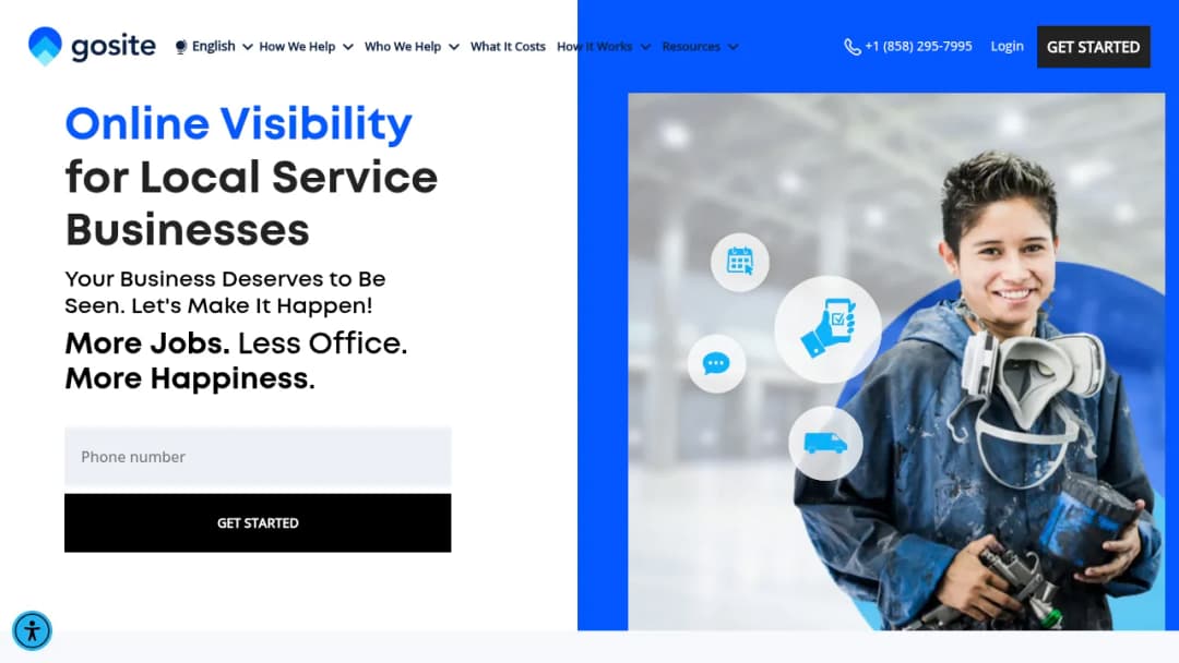 GoSite screenshot