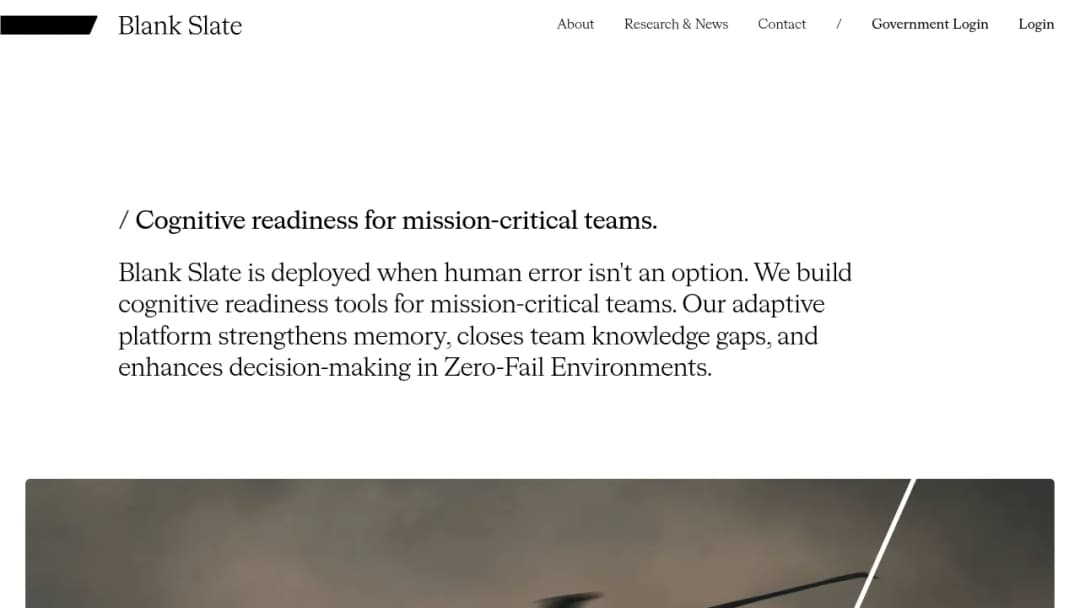 Blank Slate Technologies screenshot