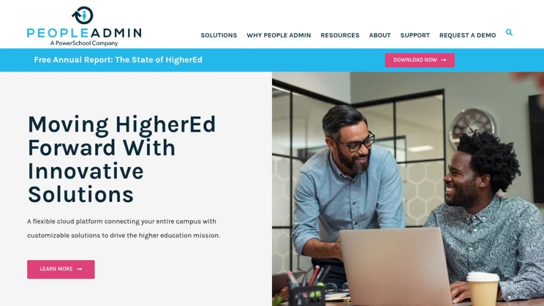 PeopleAdmin screenshot
