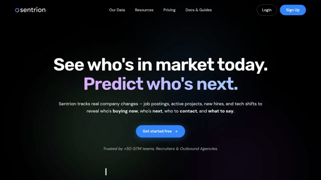 Sentrion screenshot