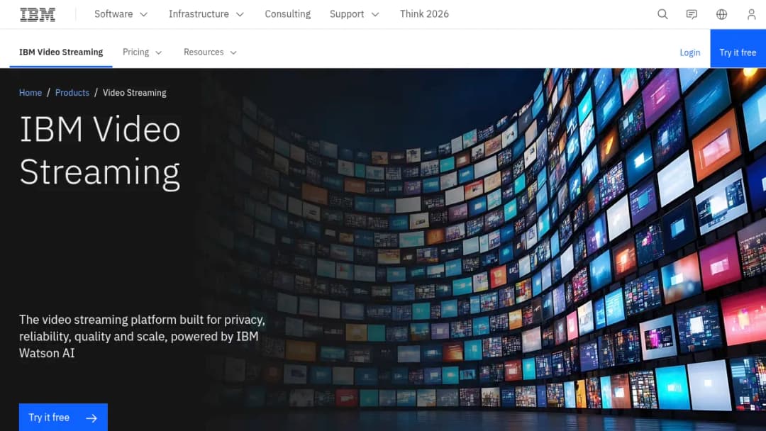 IBM Video Streaming screenshot