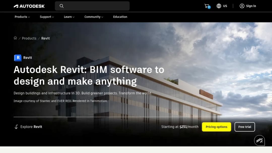 Autodesk Revit screenshot