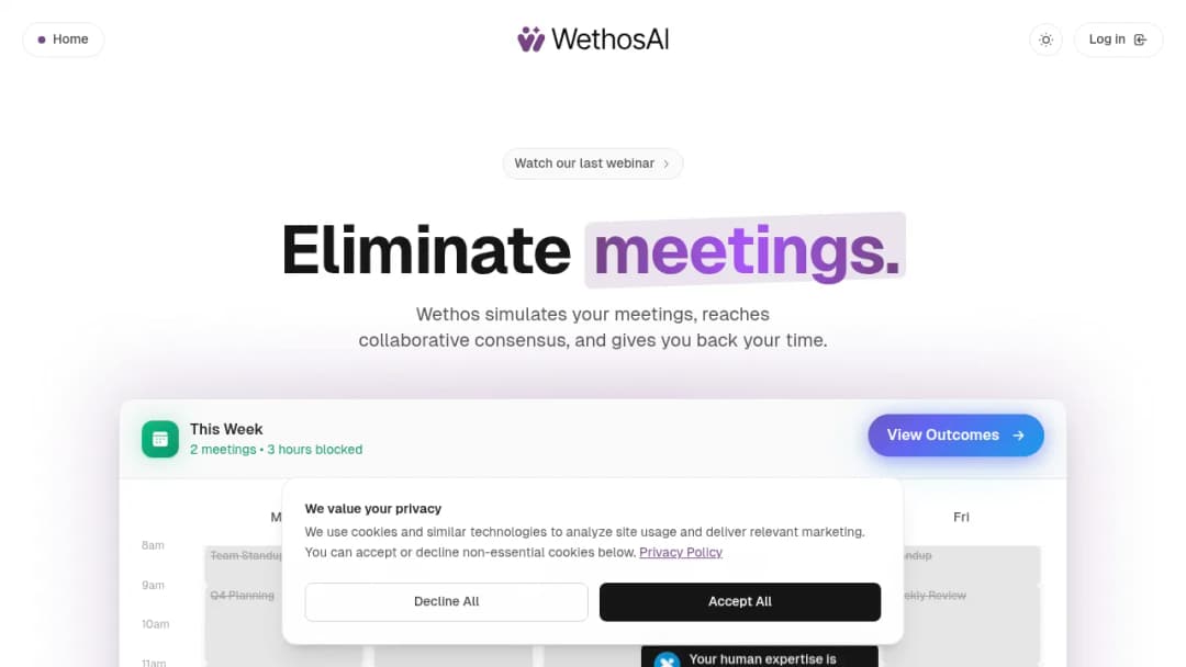 WethosAI screenshot