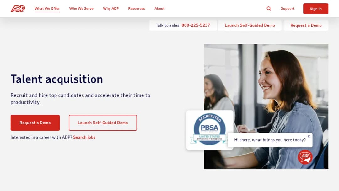 ADP Recruiting & Hiring screenshot