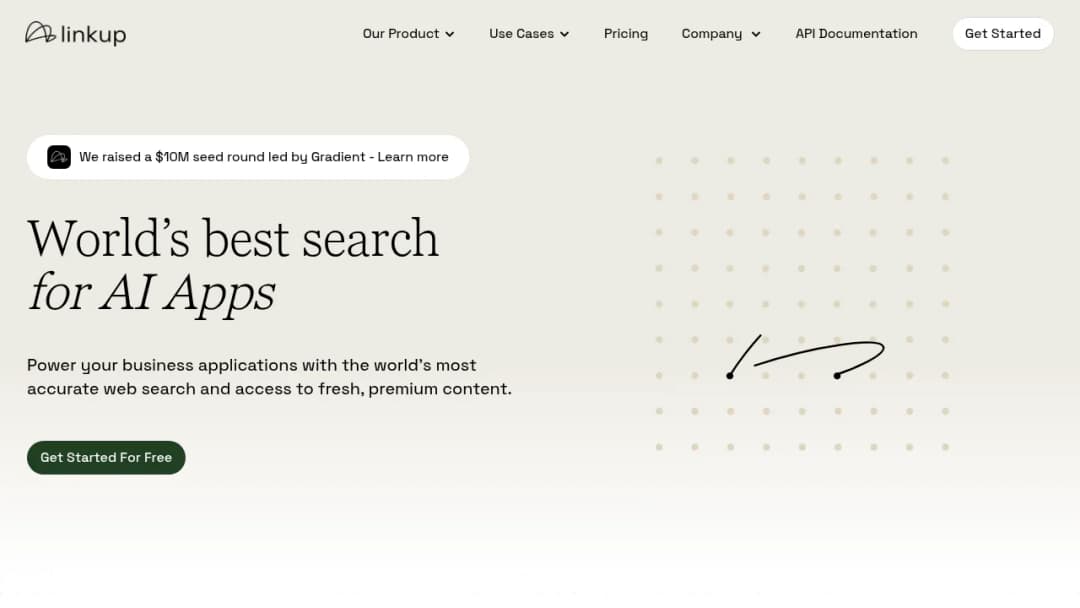Linkup screenshot