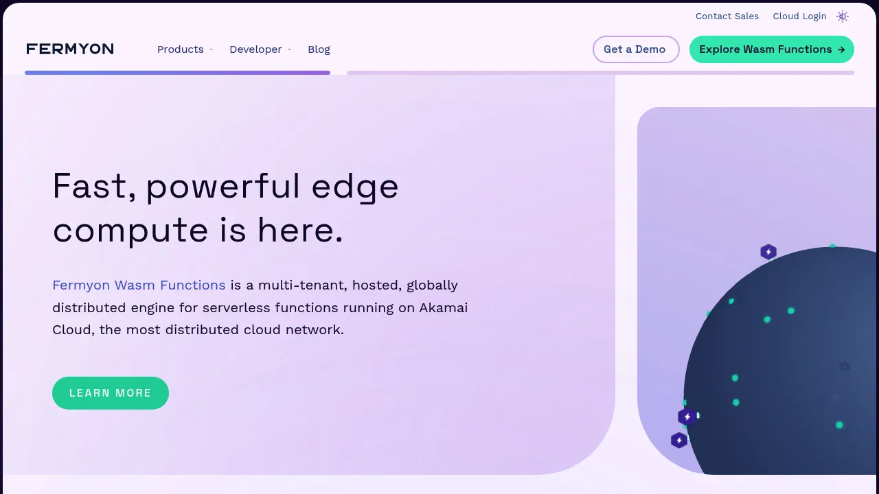 Fermyon screenshot