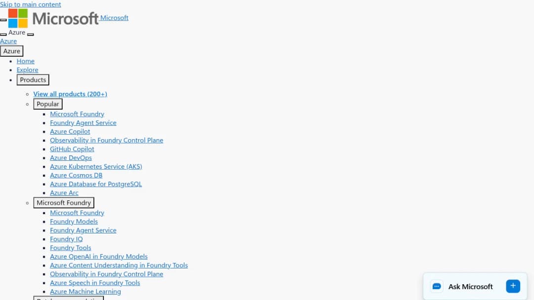 Windows Server on Azure screenshot