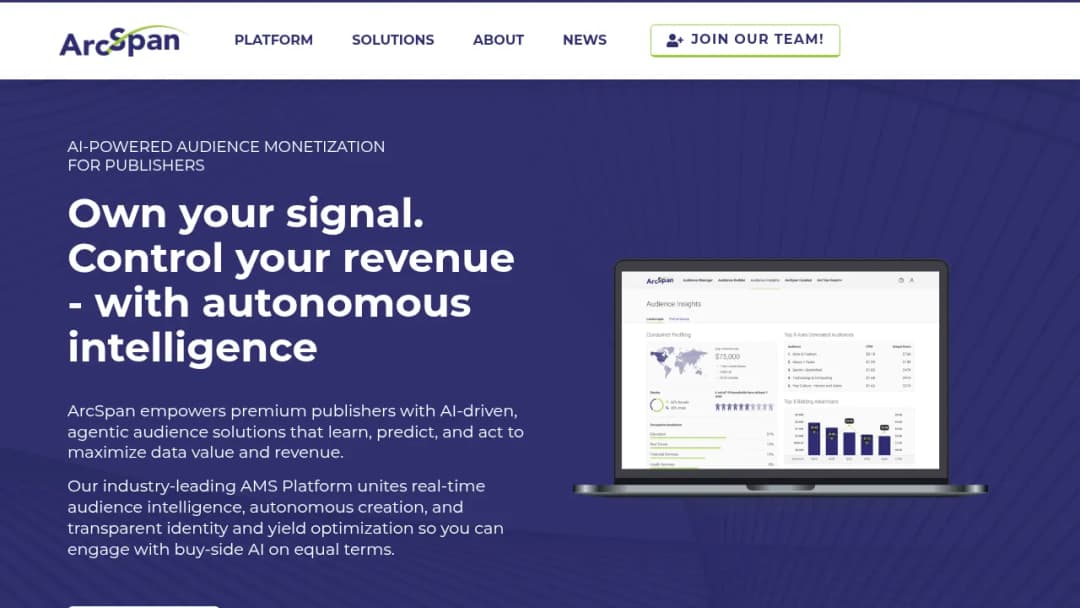 ArcSpan screenshot