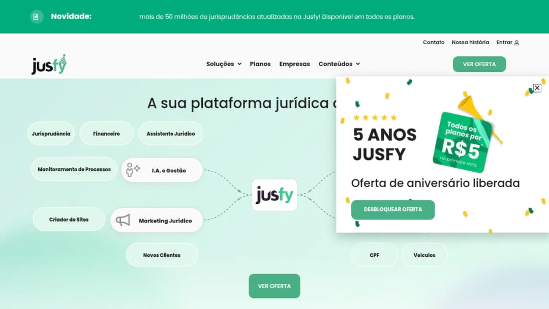 Jusfy screenshot