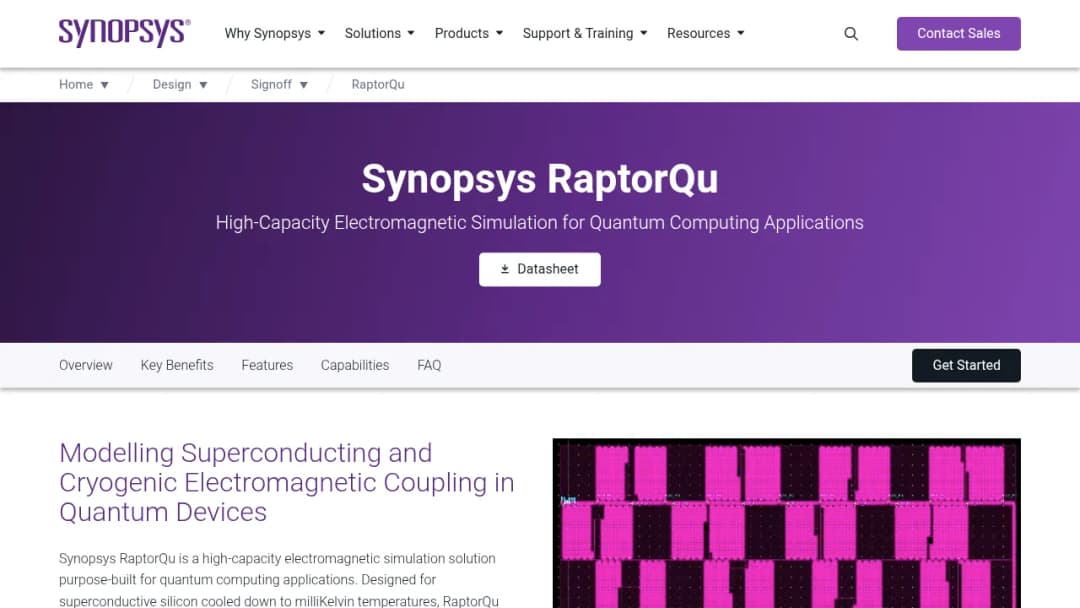 Synopsys RaptorQu screenshot