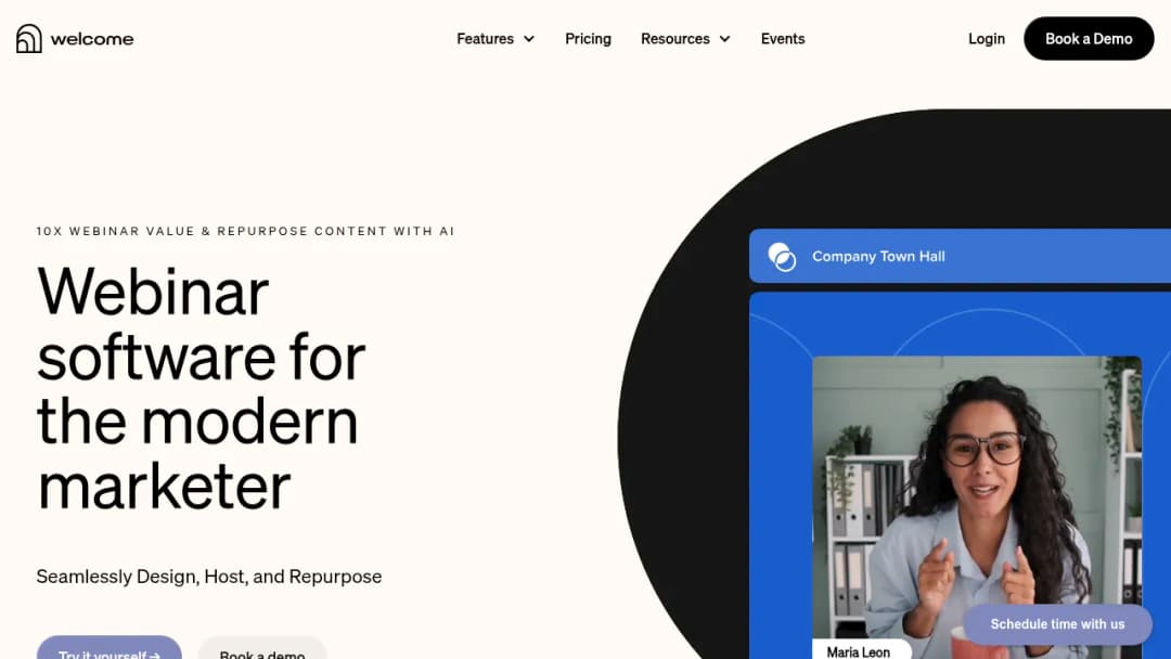 Welcome screenshot