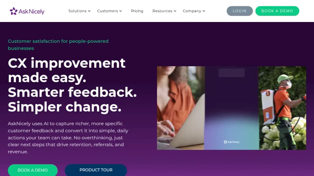 AskNicely screenshot