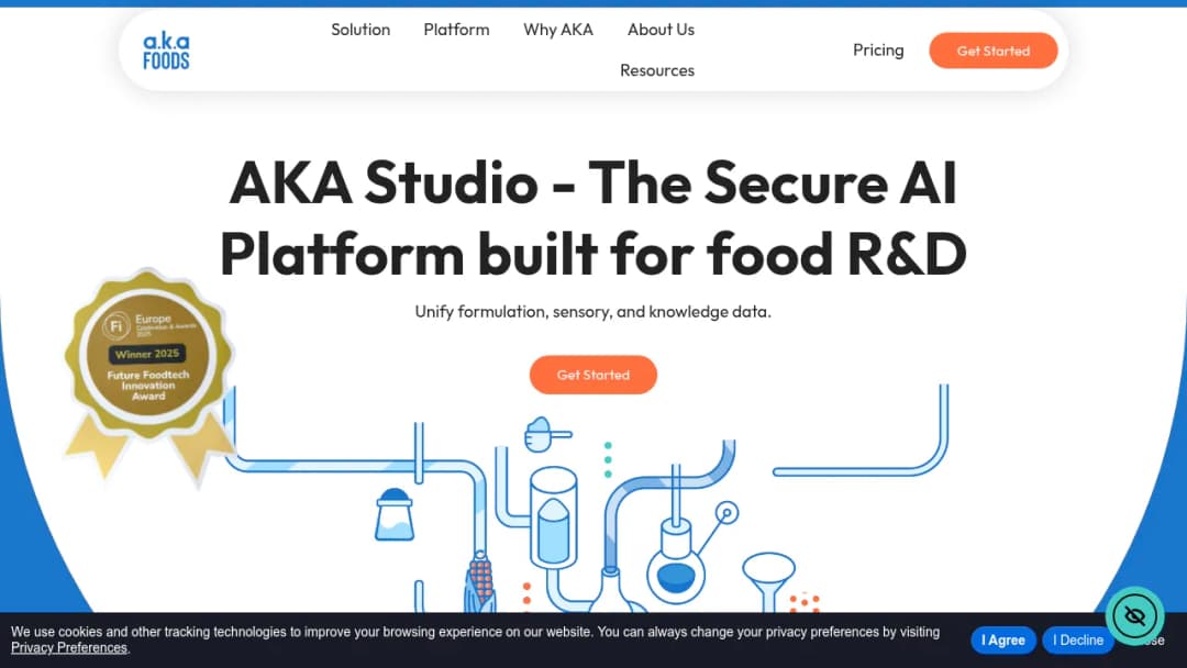 AKA Foods Netherlands BV screenshot