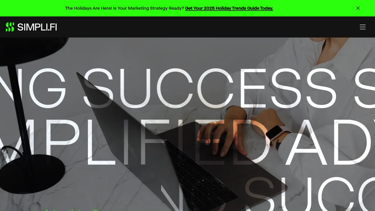 Simpli.fi screenshot