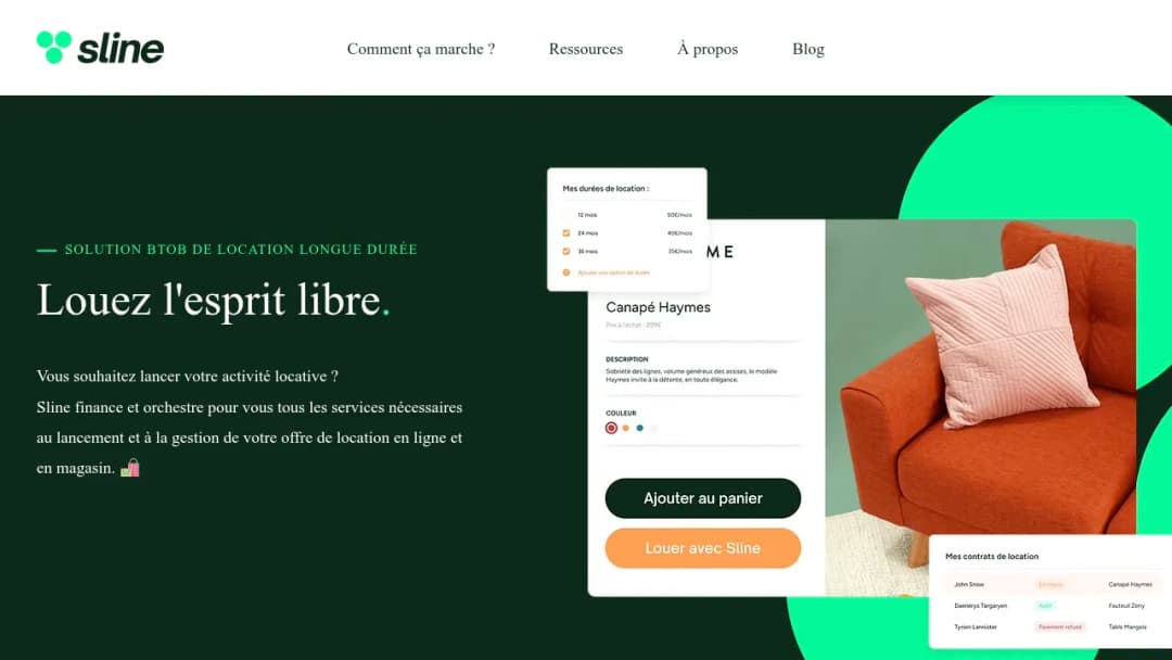 Sline screenshot
