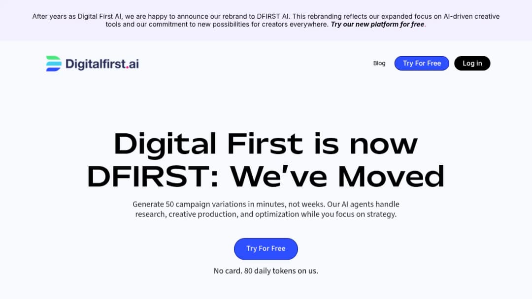 Digital First AI screenshot